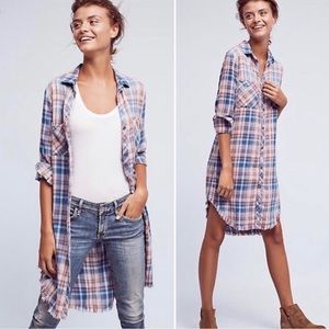 Anthropologie Cloth & Stone shirtdress size S